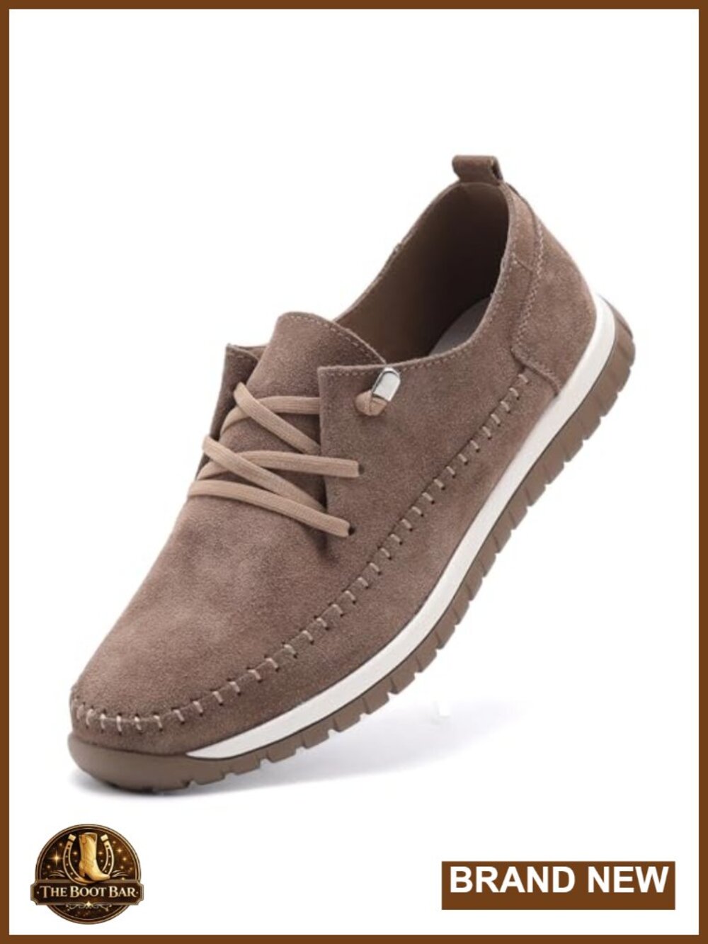 Womens Oxford Shoes Lace Up Comfortable Leather Suede Business Casual Flats